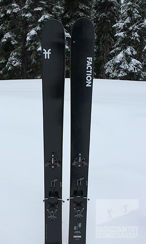 スキー FACTION LA MACHINE 126 186 MARKER JESTER Faction La Machine review - Freeride